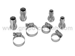 PACK TUBOS 4 CLAMPS+2 VITON TUBING 12 MM -30ºC A 200ºC